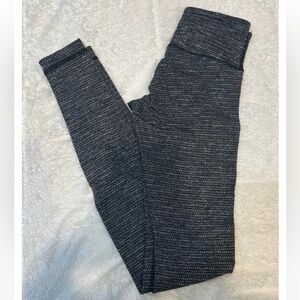Lululemon Athletica Black Gray Leggings